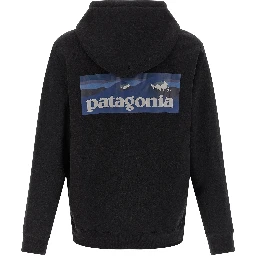 Black Polyester Sweatshirt