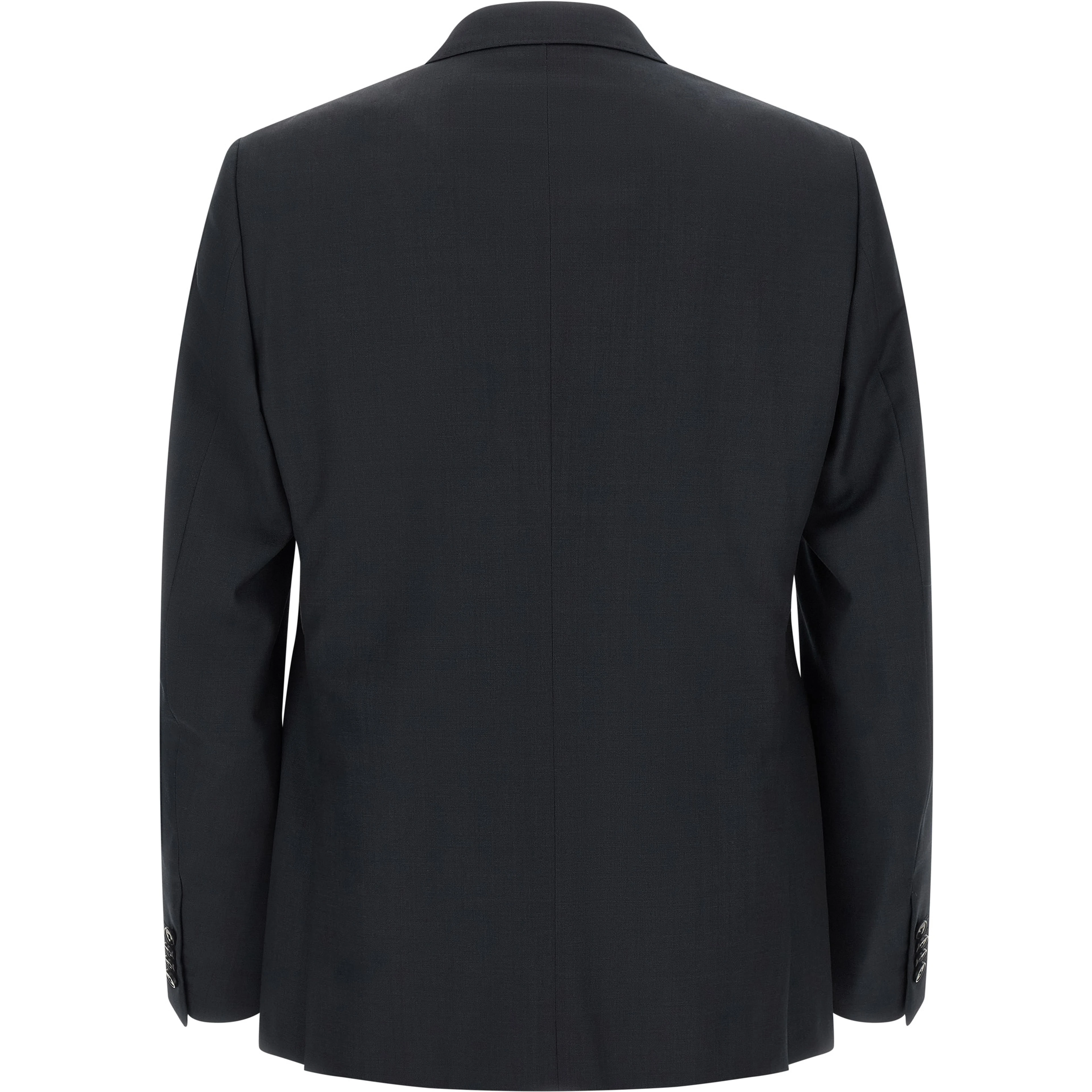 Blue Wool Two-Piece Suit