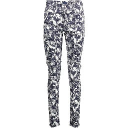 Blue Organic Cotton Women's Trouser