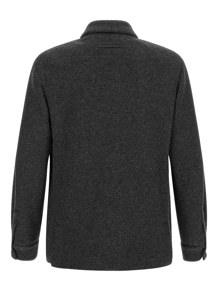Gray Wool Blouse alternative