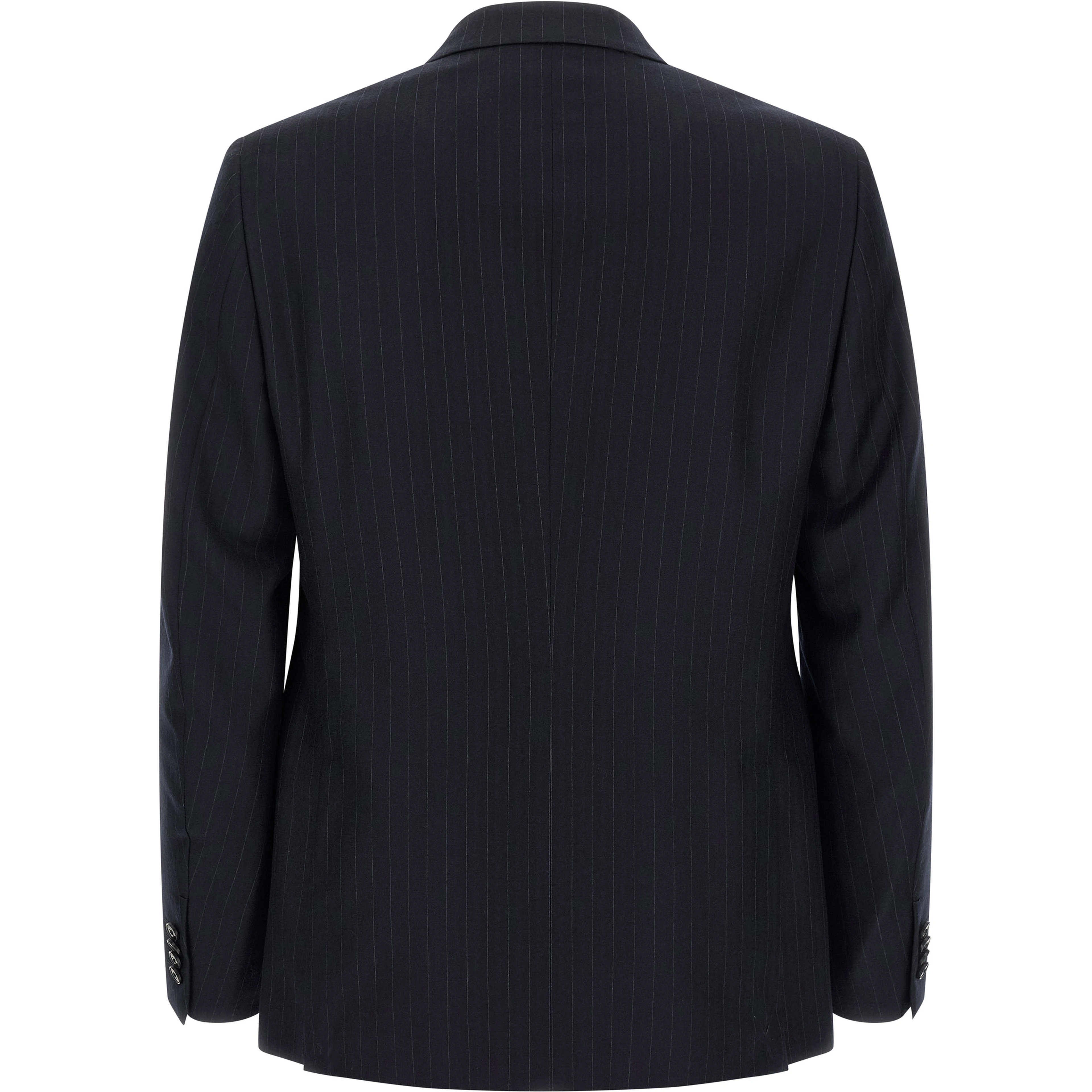 Blue Wool Two-Piece Suit