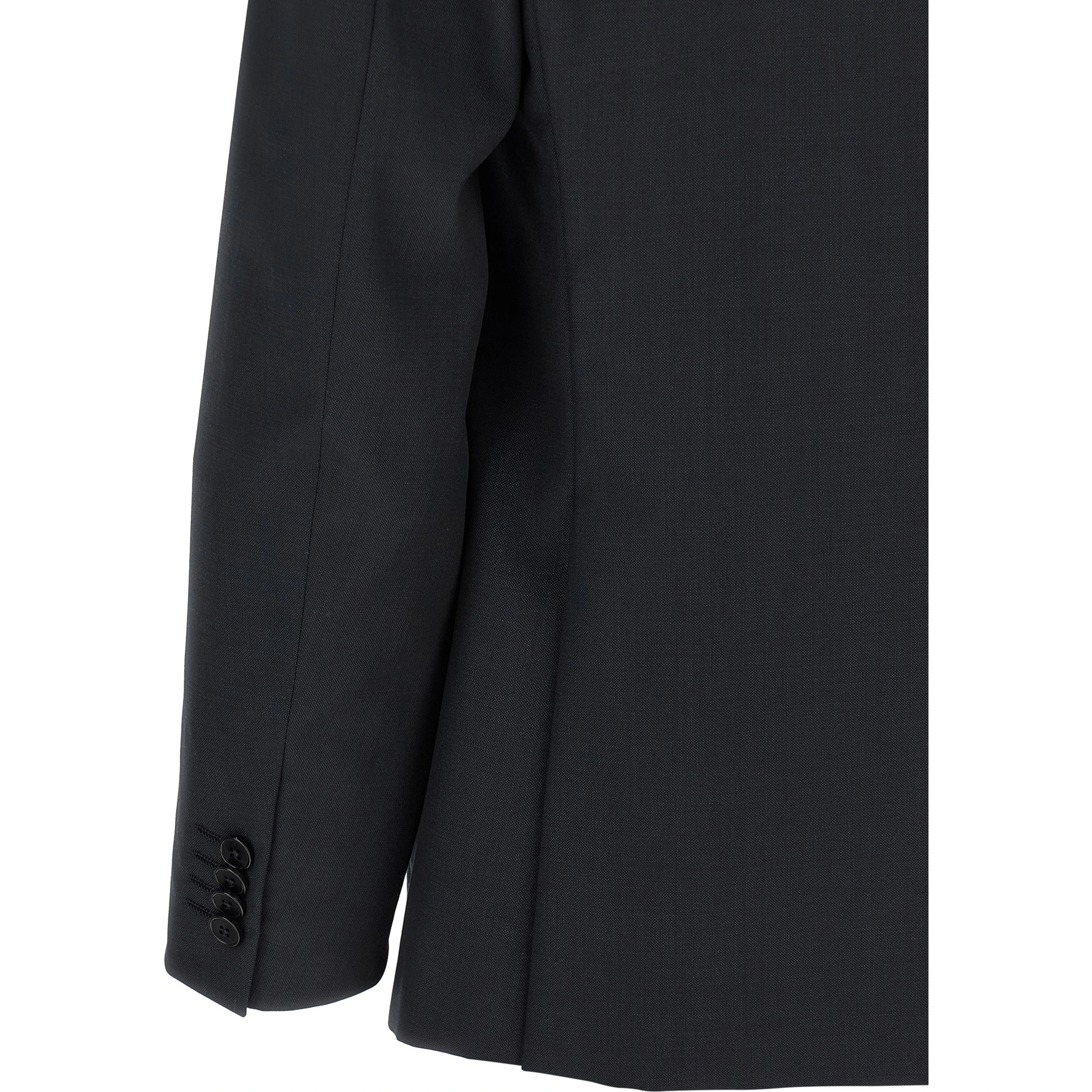 Blue Wool Two-Piece Suit