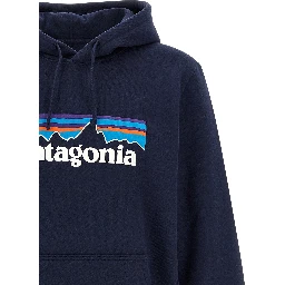 Blue Polyester Sweatshirt