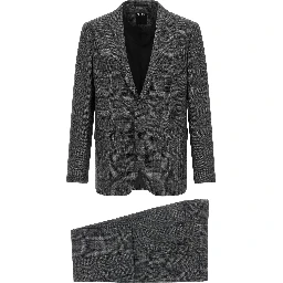 Gray Wool Two-Piece Suit
