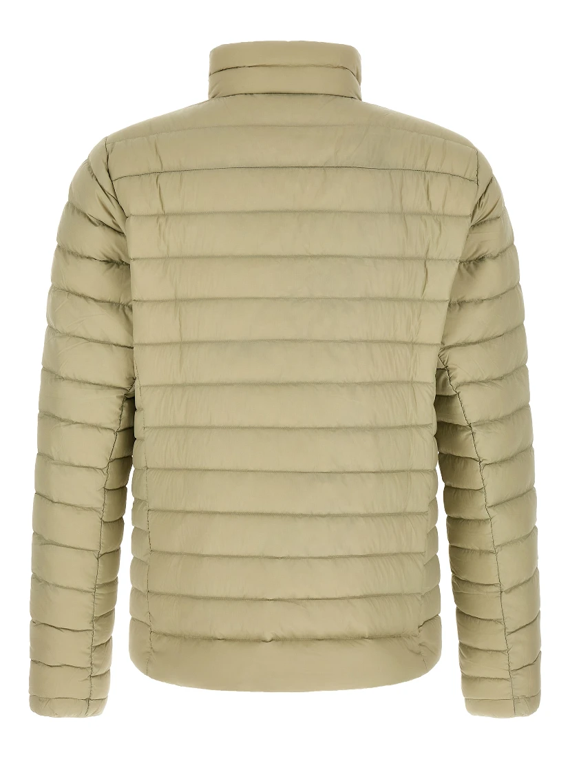 Beige Nylon Shell Jacket