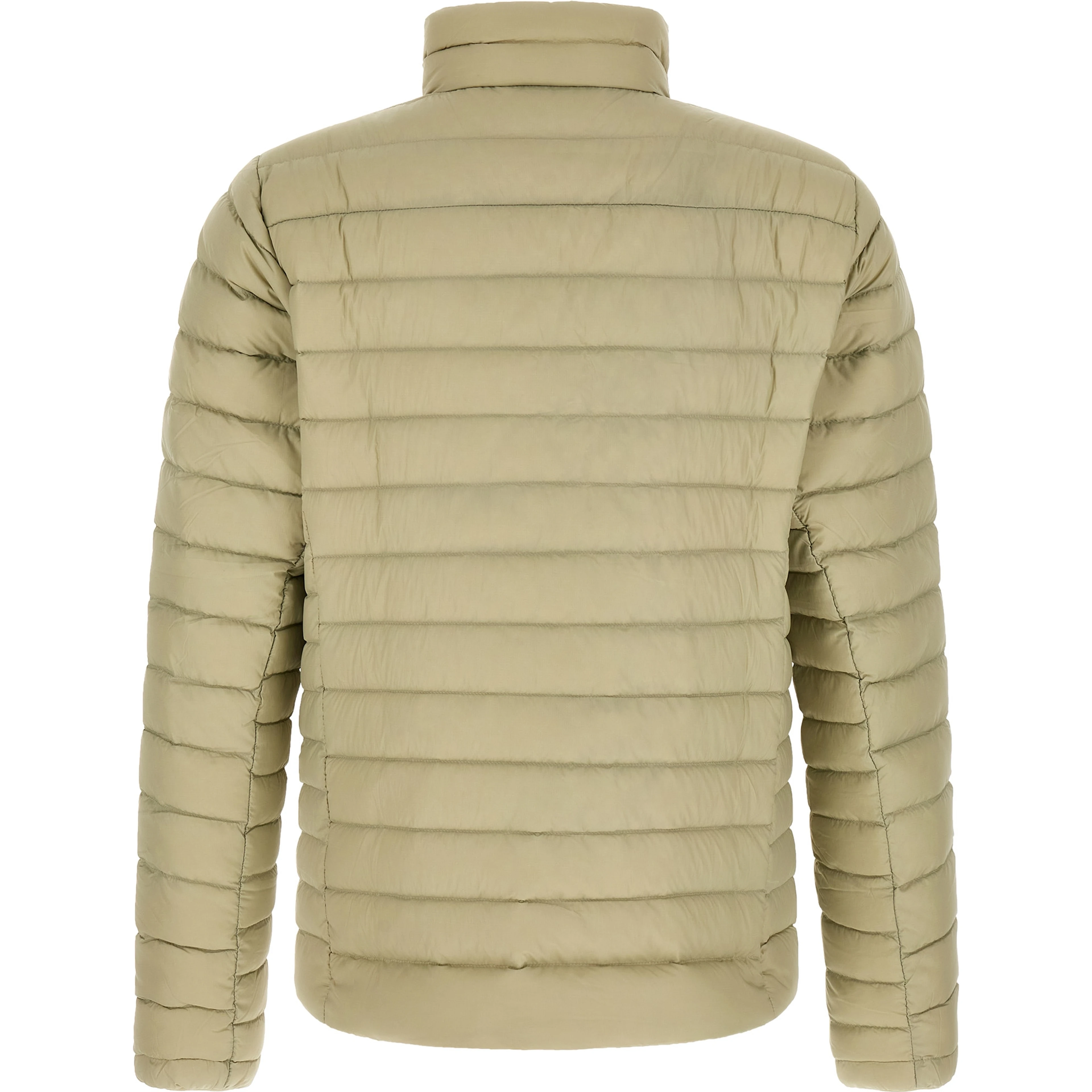 Beige Nylon Shell Jacket