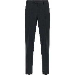 Blue Wool Two-Piece Suit