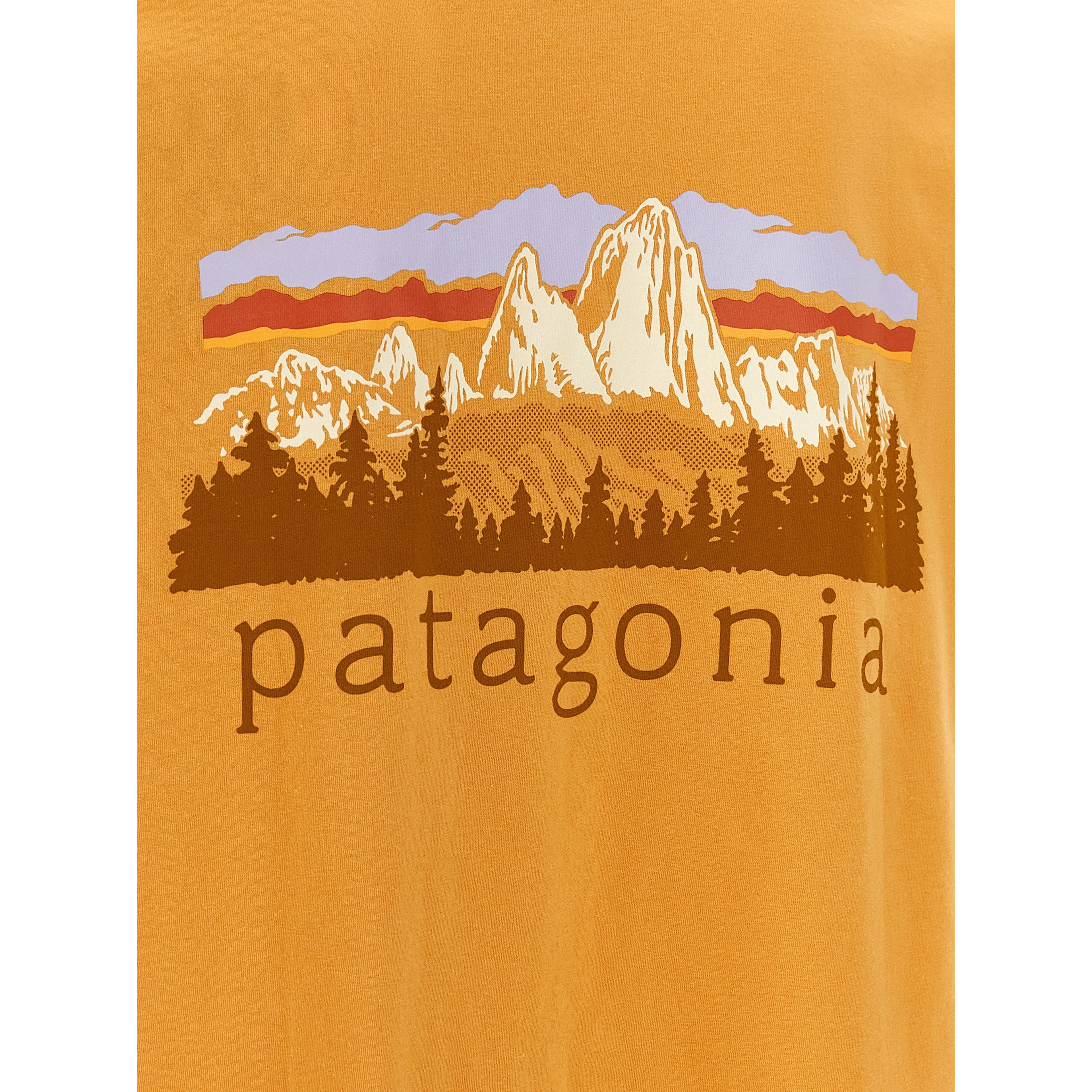 Orange Cotton T-Shirt