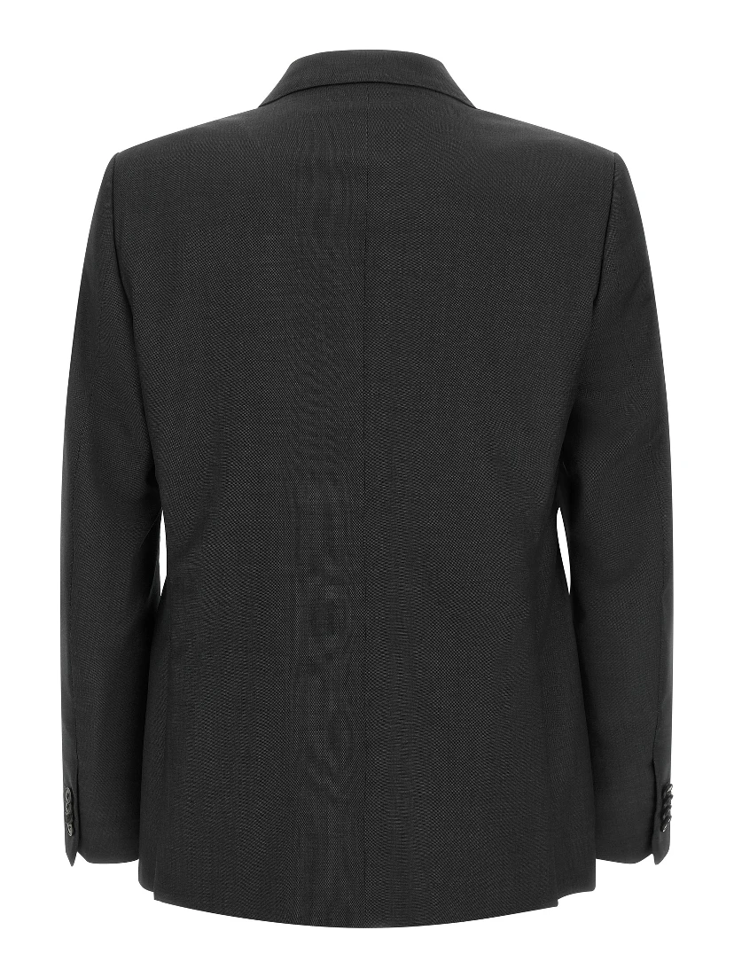 Gray Wool Two-Piece Suit