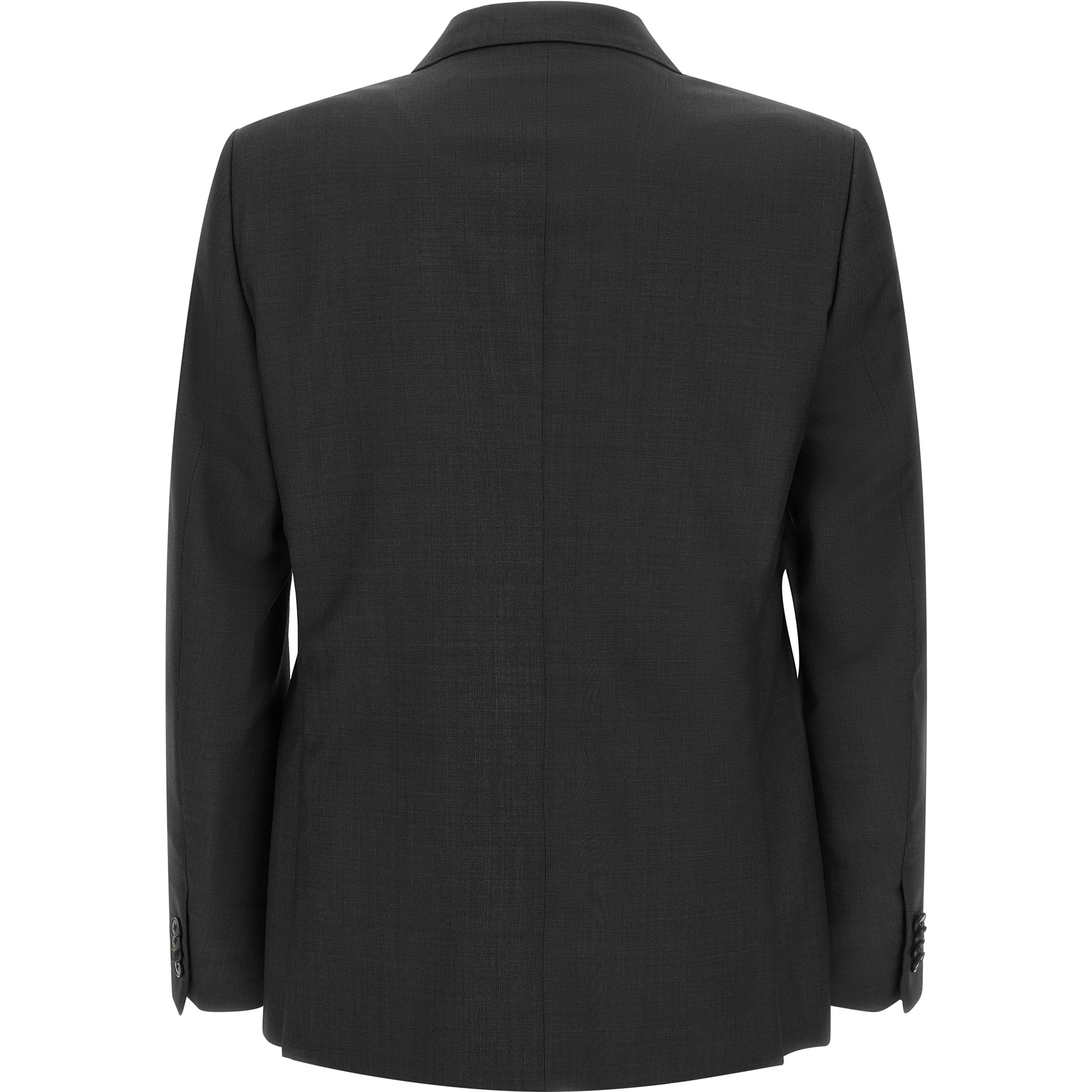 Gray Wool Two-Piece Suit