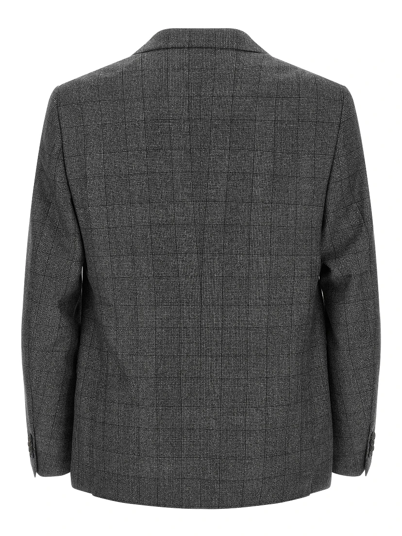Gray Wool Two-Piece Suit