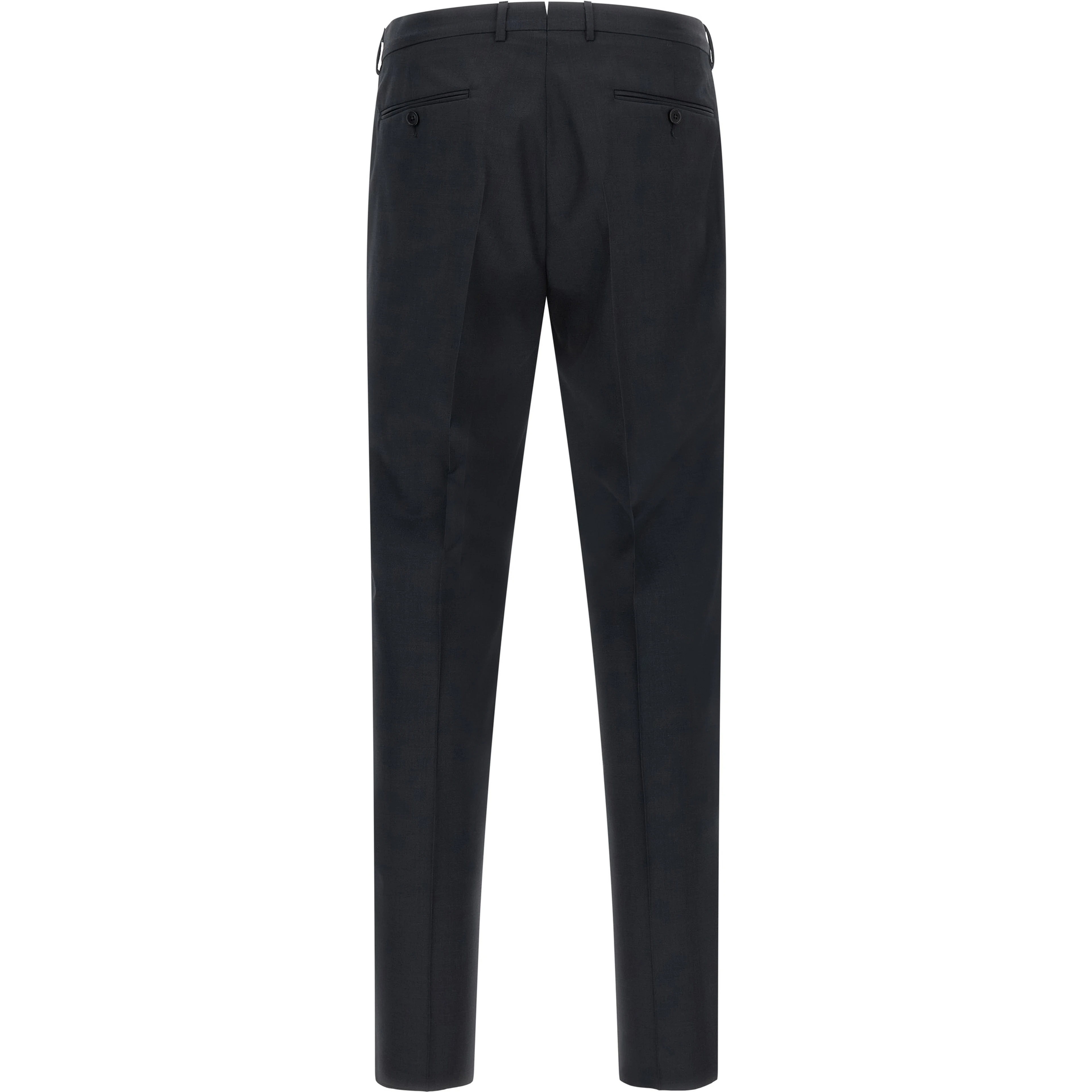 Blue Wool Two-Piece Suit