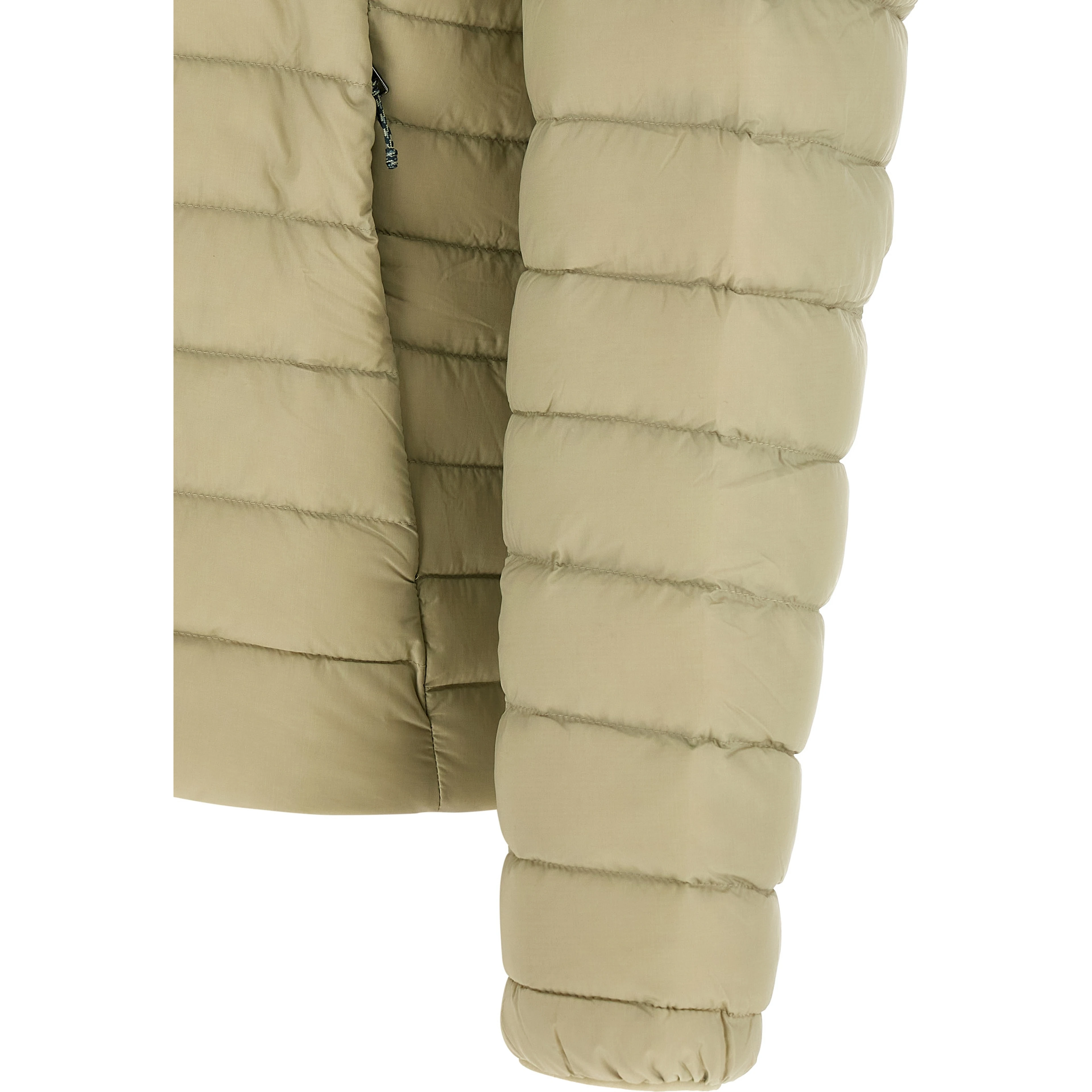 Beige Nylon Shell Jacket