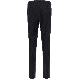 Blue Wool Two-Piece Suit