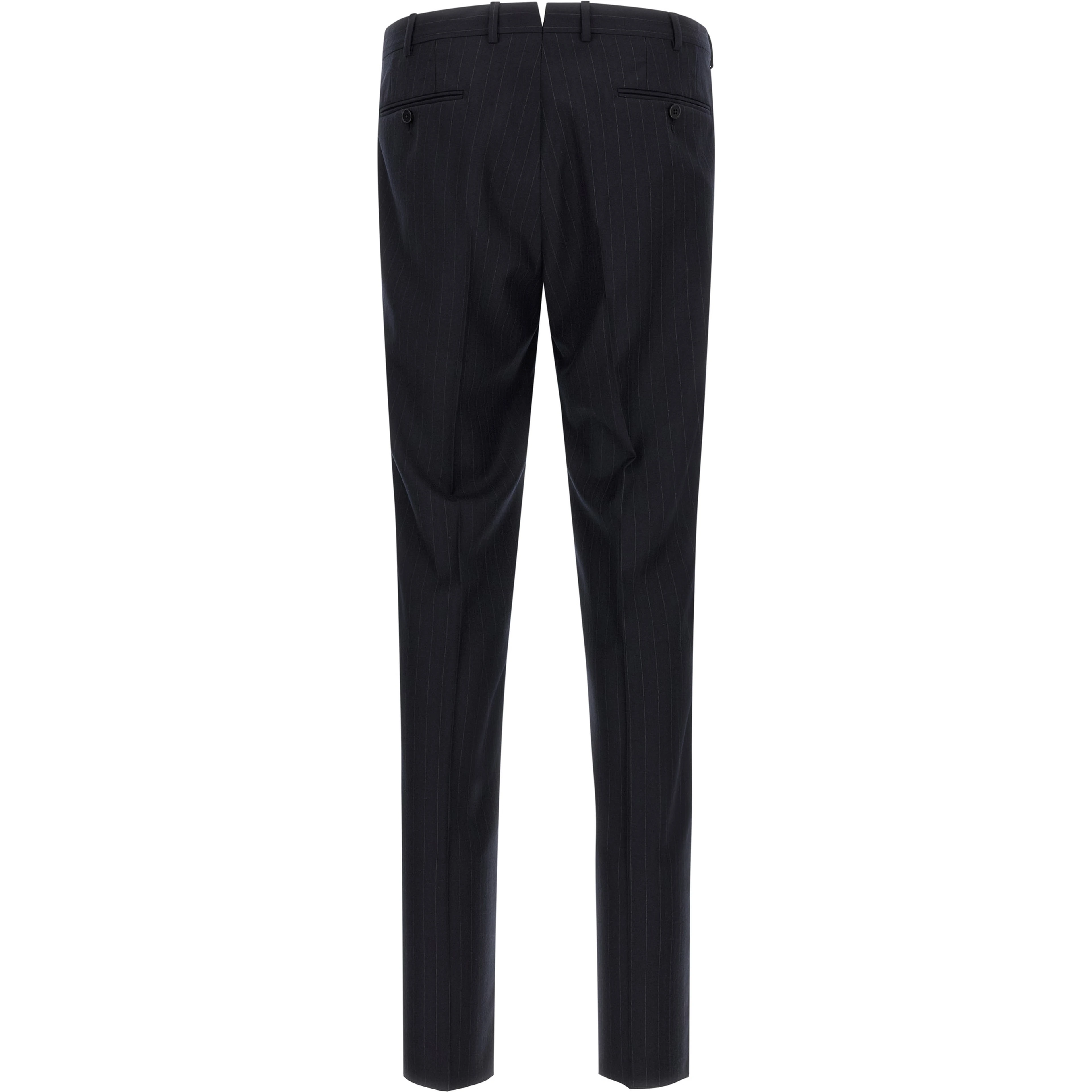Blue Wool Two-Piece Suit