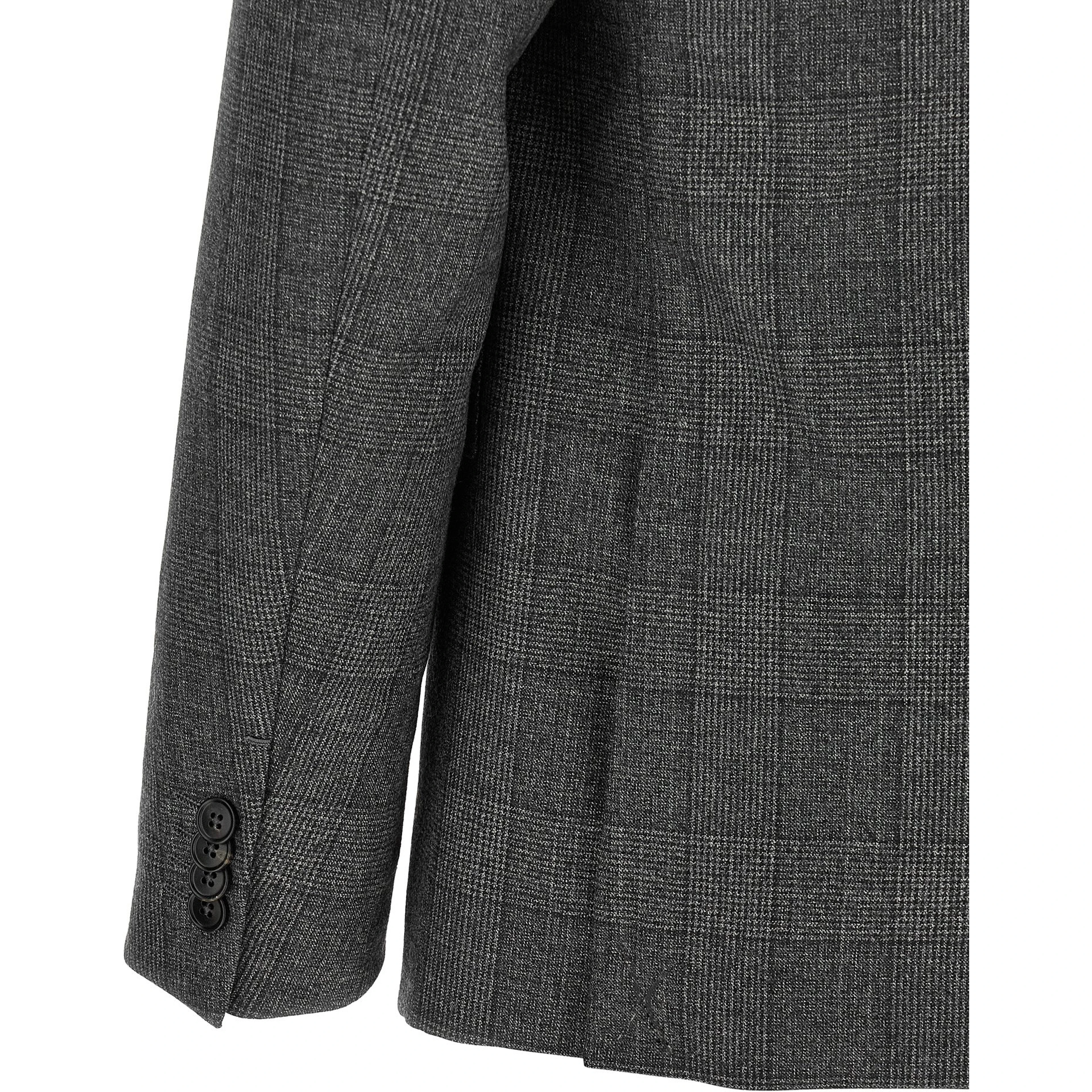 Gray Wool Two-Piece Suit