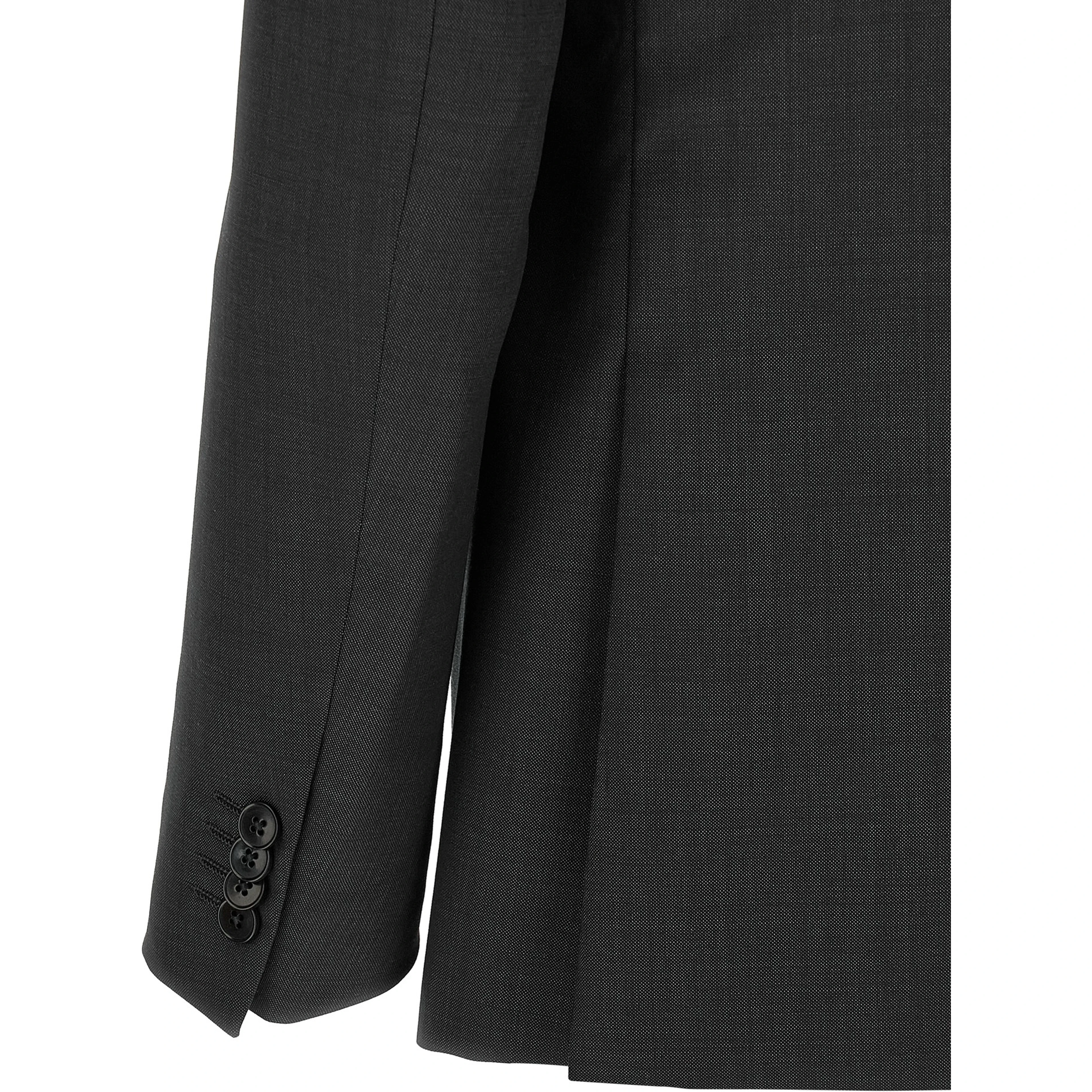 Gray Wool Two-Piece Suit