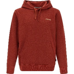 Red Polyester Sweatshirt