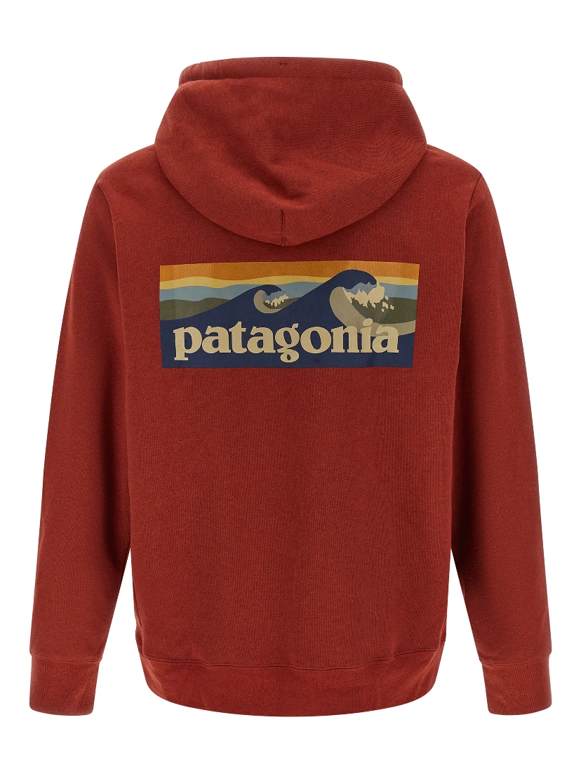 Red Polyester Sweatshirt