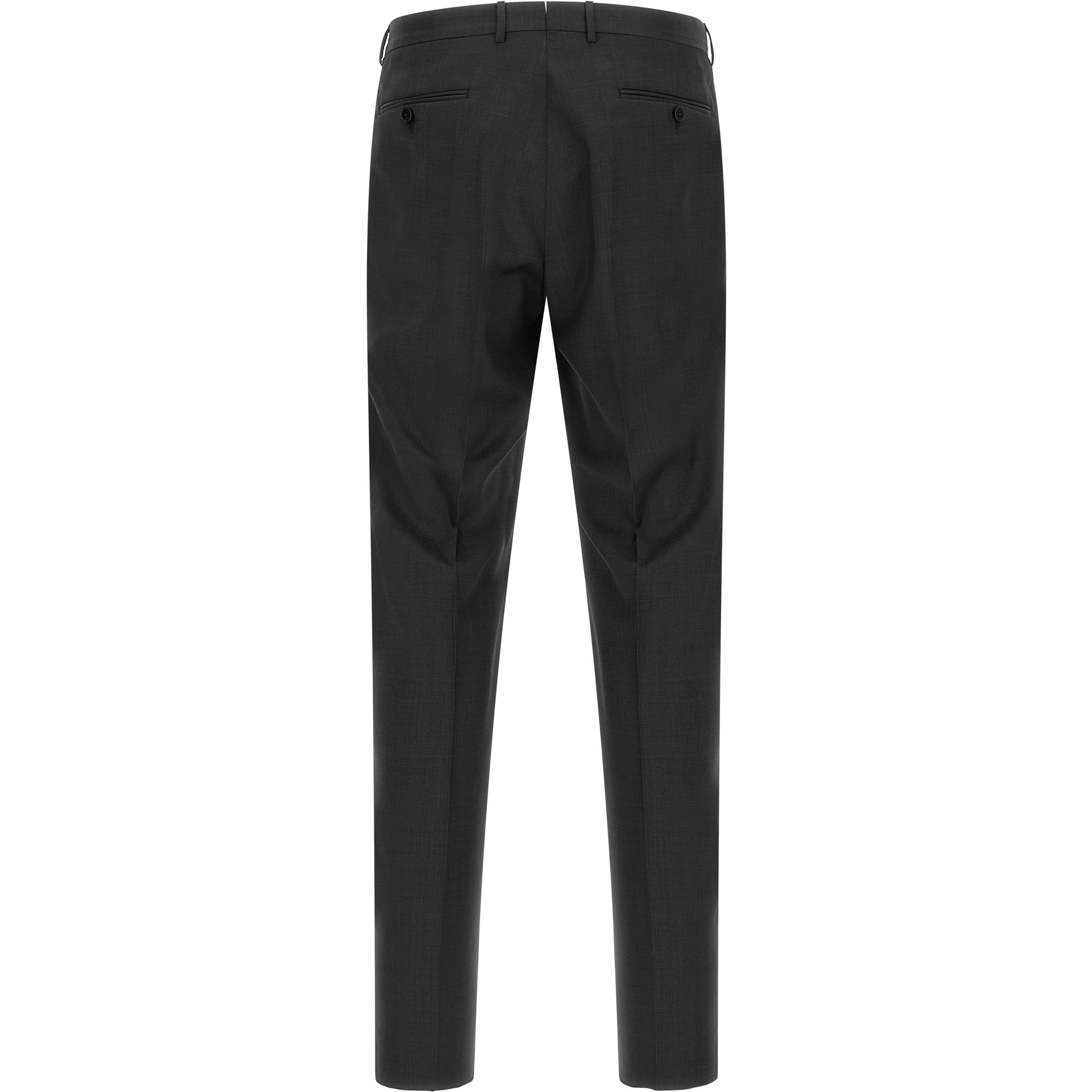 Gray Wool Two-Piece Suit