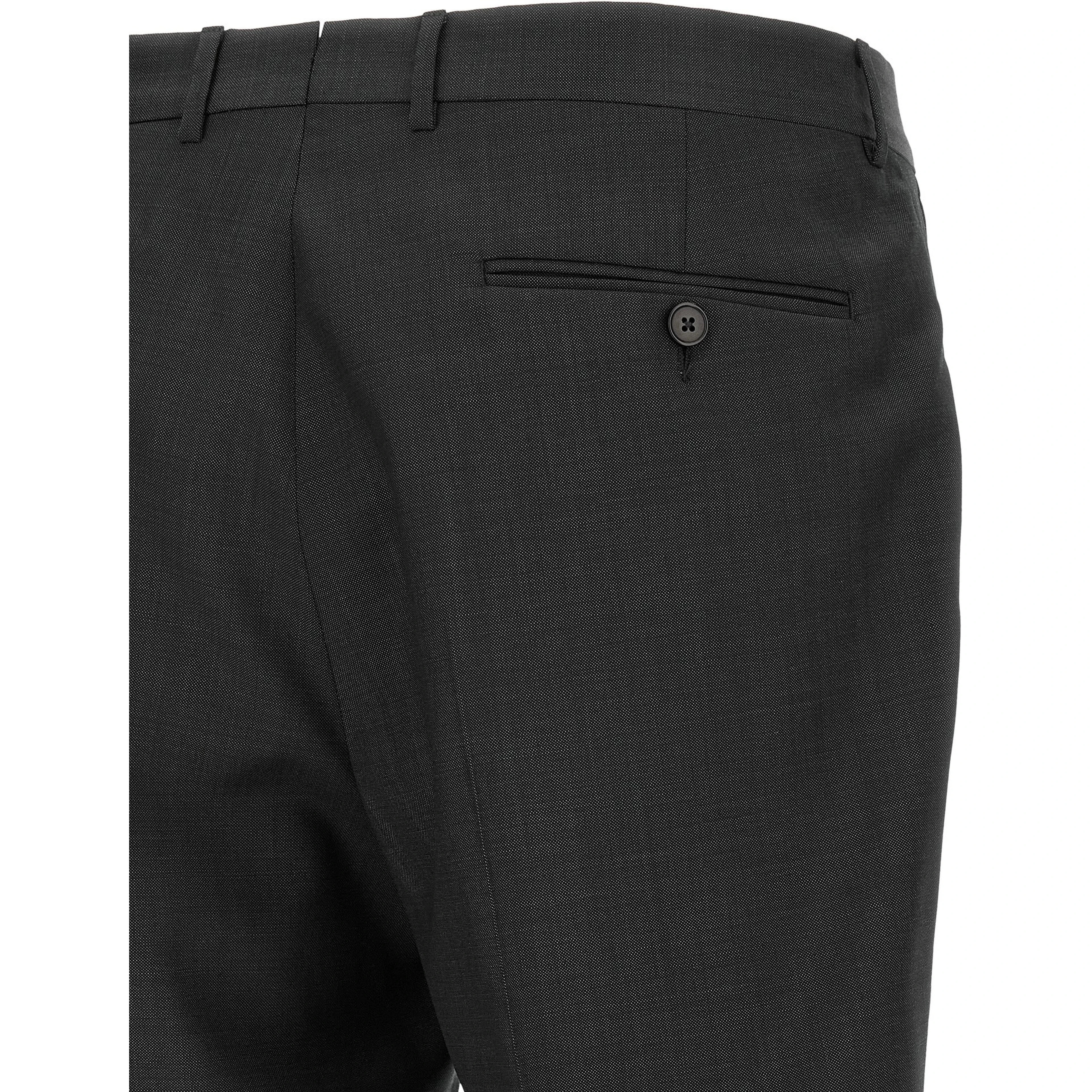 Gray Wool Two-Piece Suit