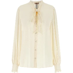 White Viscose Blouse