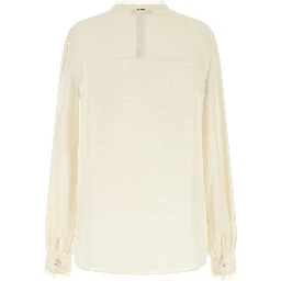 White Viscose Blouse