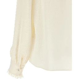 White Viscose Blouse