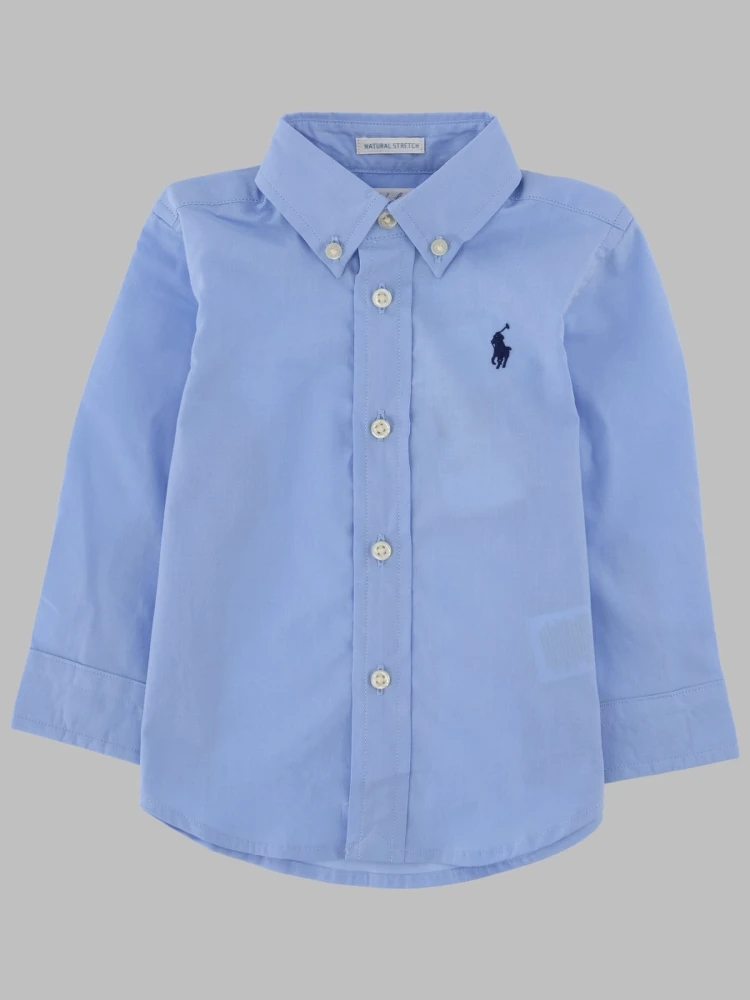 Camicia da neonato con logo