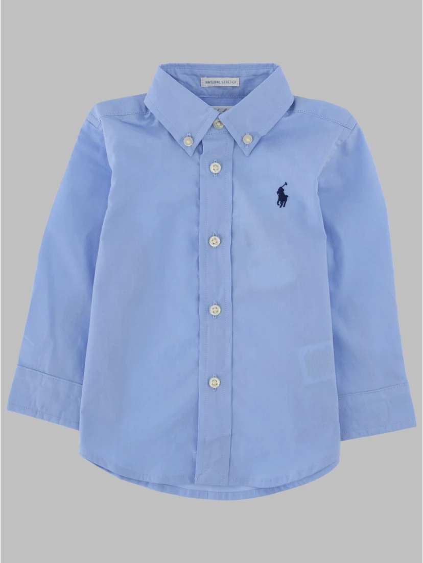 Camicia da neonato con logo
