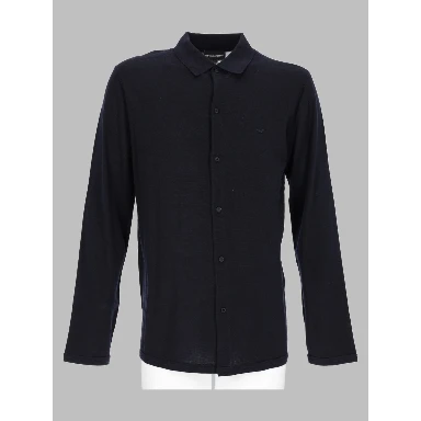 Cardigan In Lana Con Logo