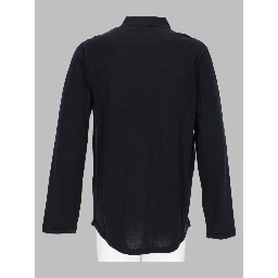 Cardigan In Lana Con Logo