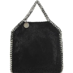 Black Polyester Handbag
