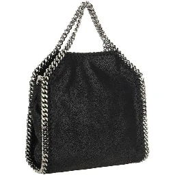Black Polyester Handbag