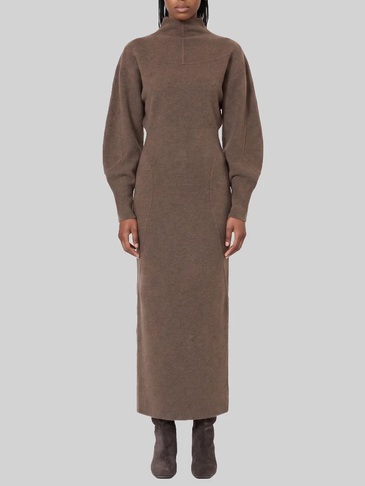 Tenuta maxi dress in wool and cashmere