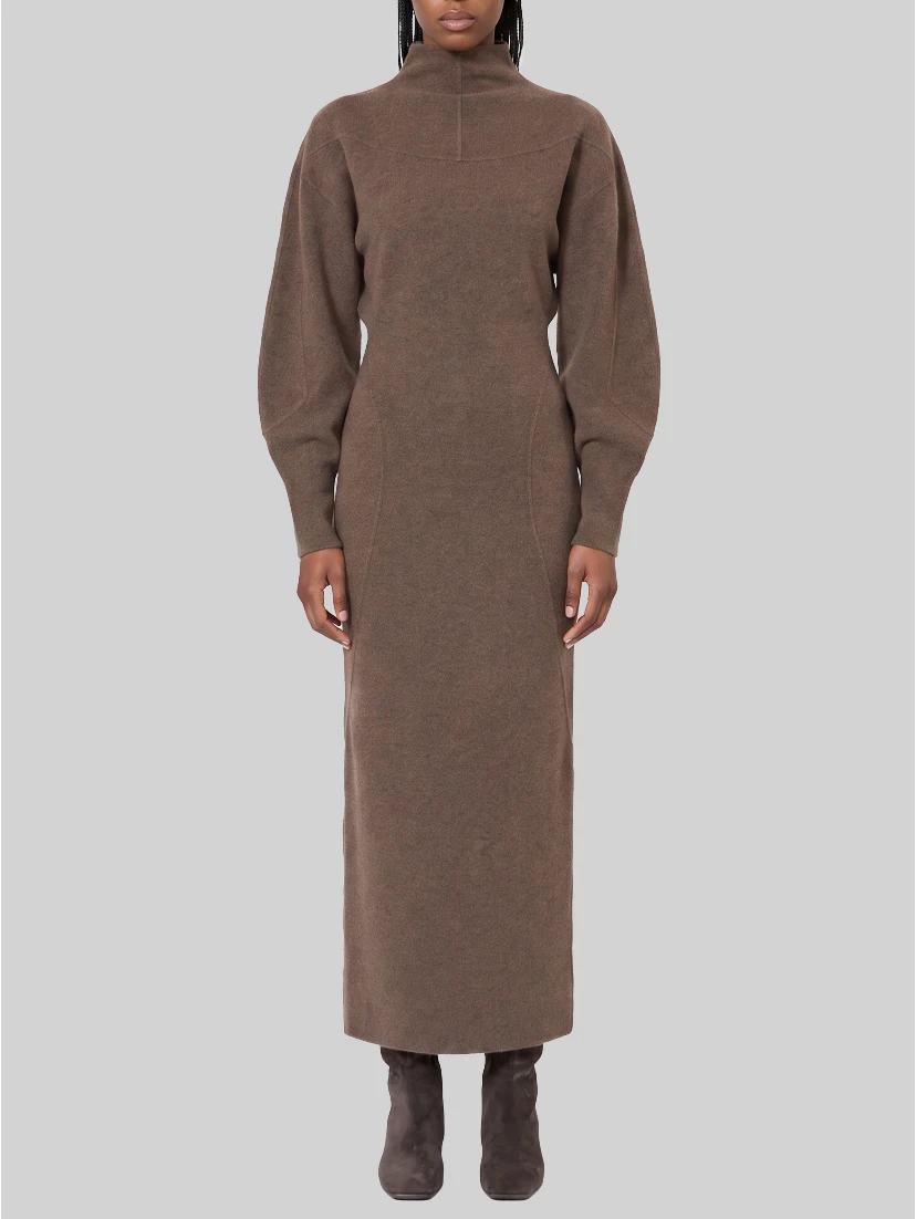 Tenuta maxi dress in wool and cashmere