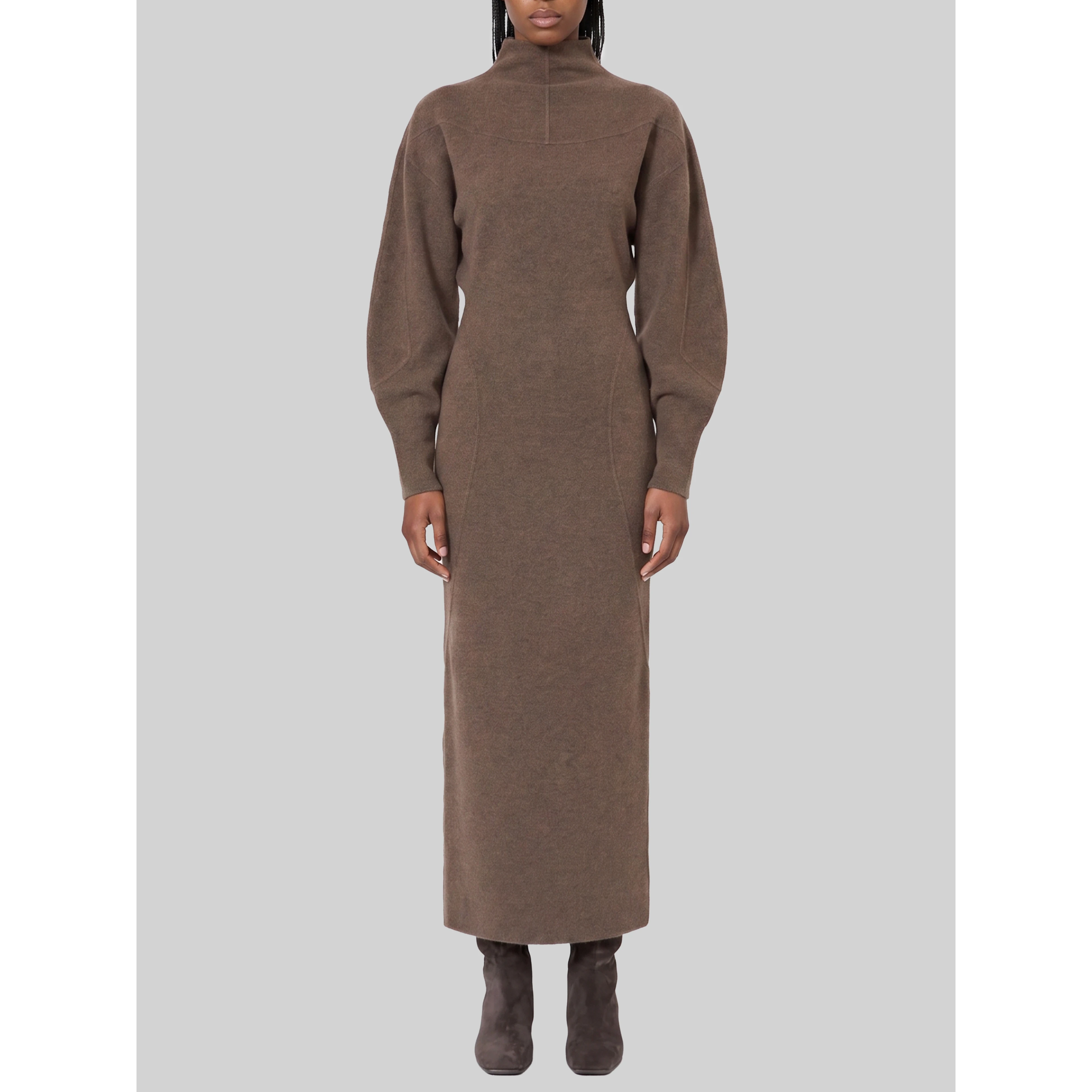 Tenuta maxi dress in wool and cashmere