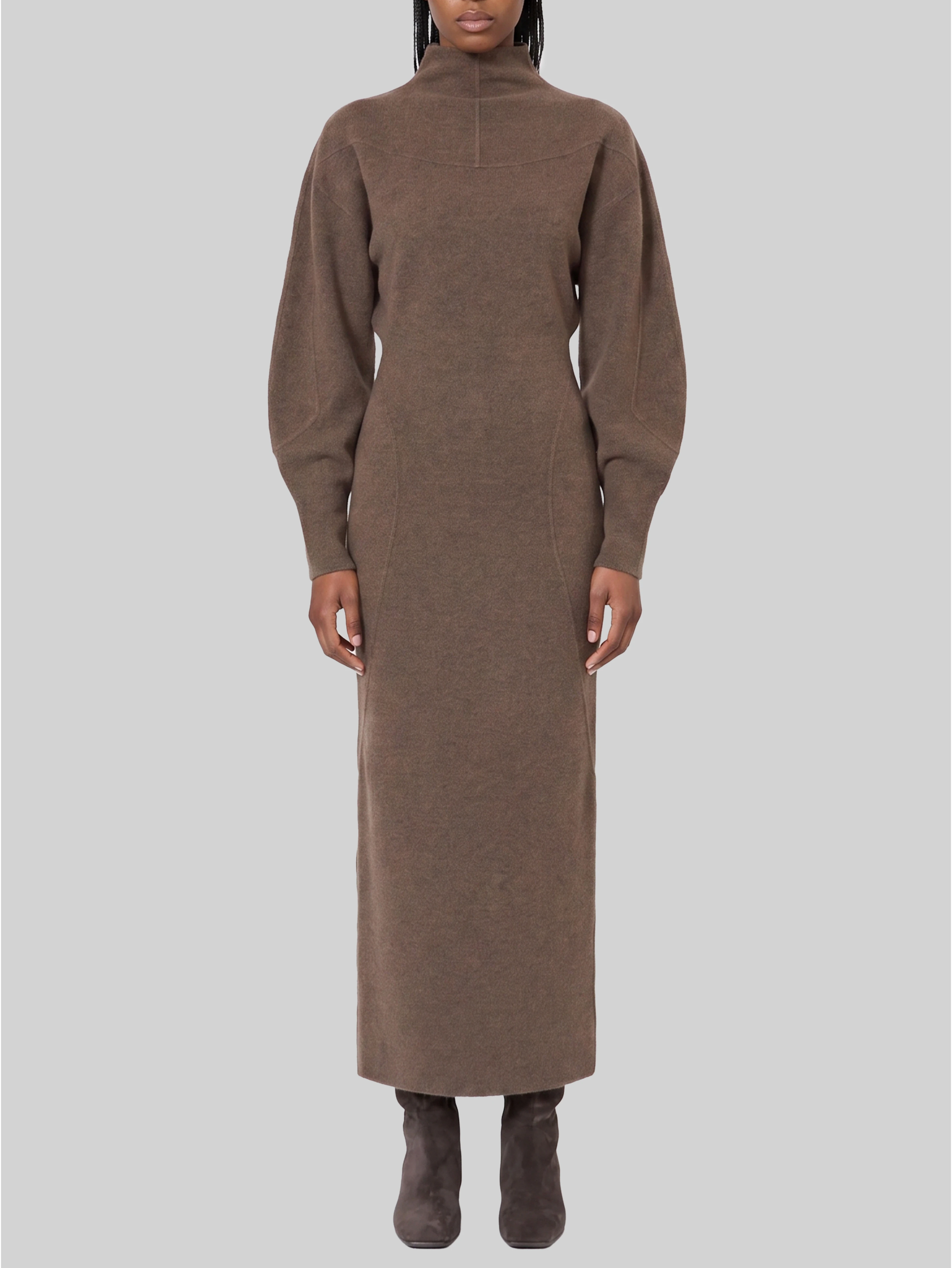 Tenuta maxi dress in wool and cashmere