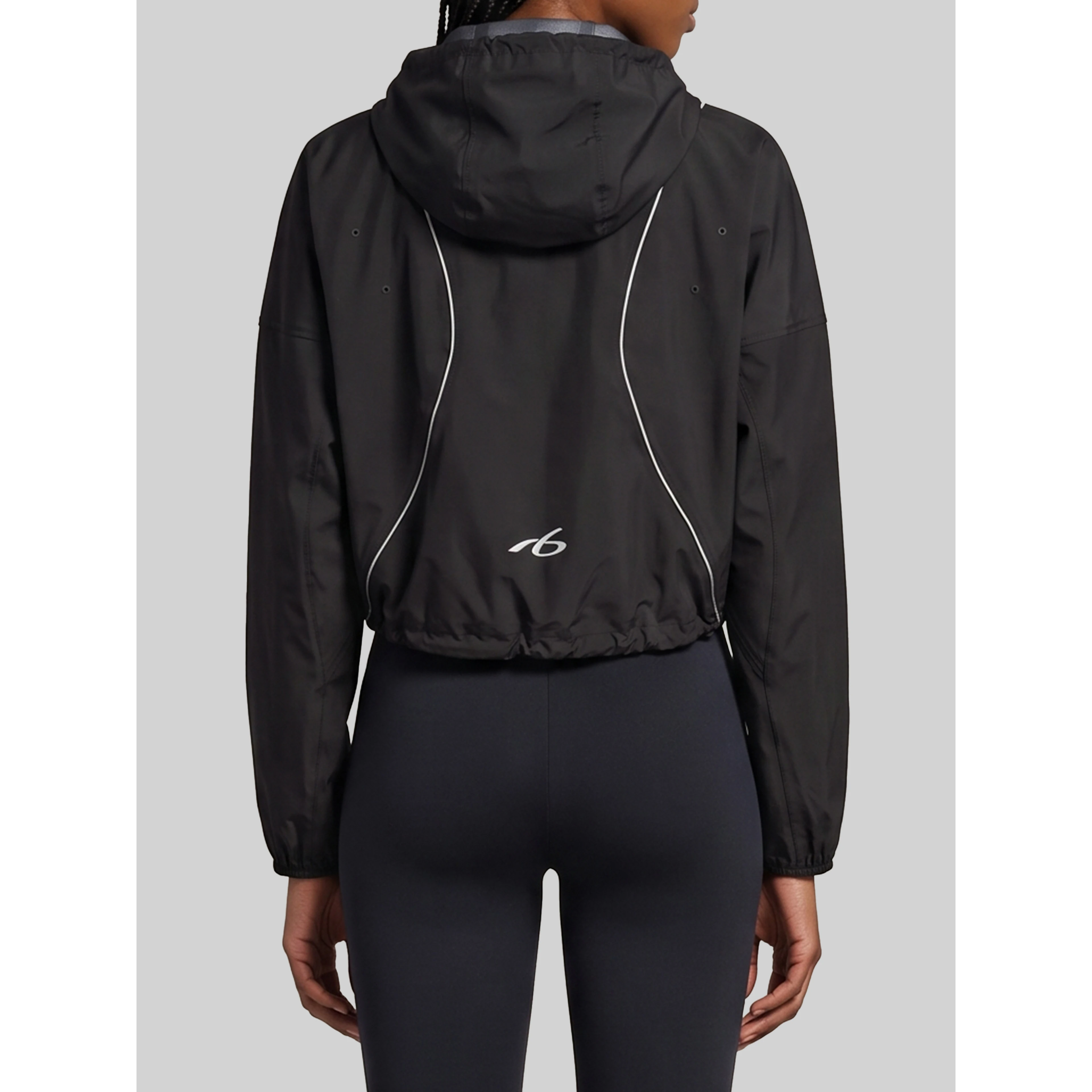 Cropped techwear jacket