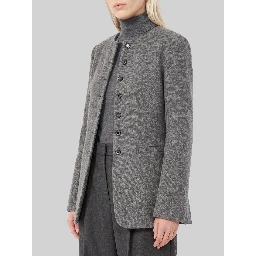 Dark grey crew neck Falla jacket