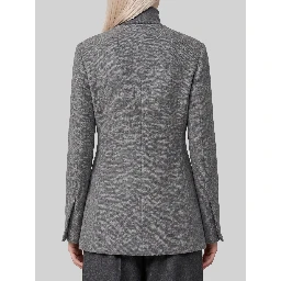 Dark grey crew neck Falla jacket