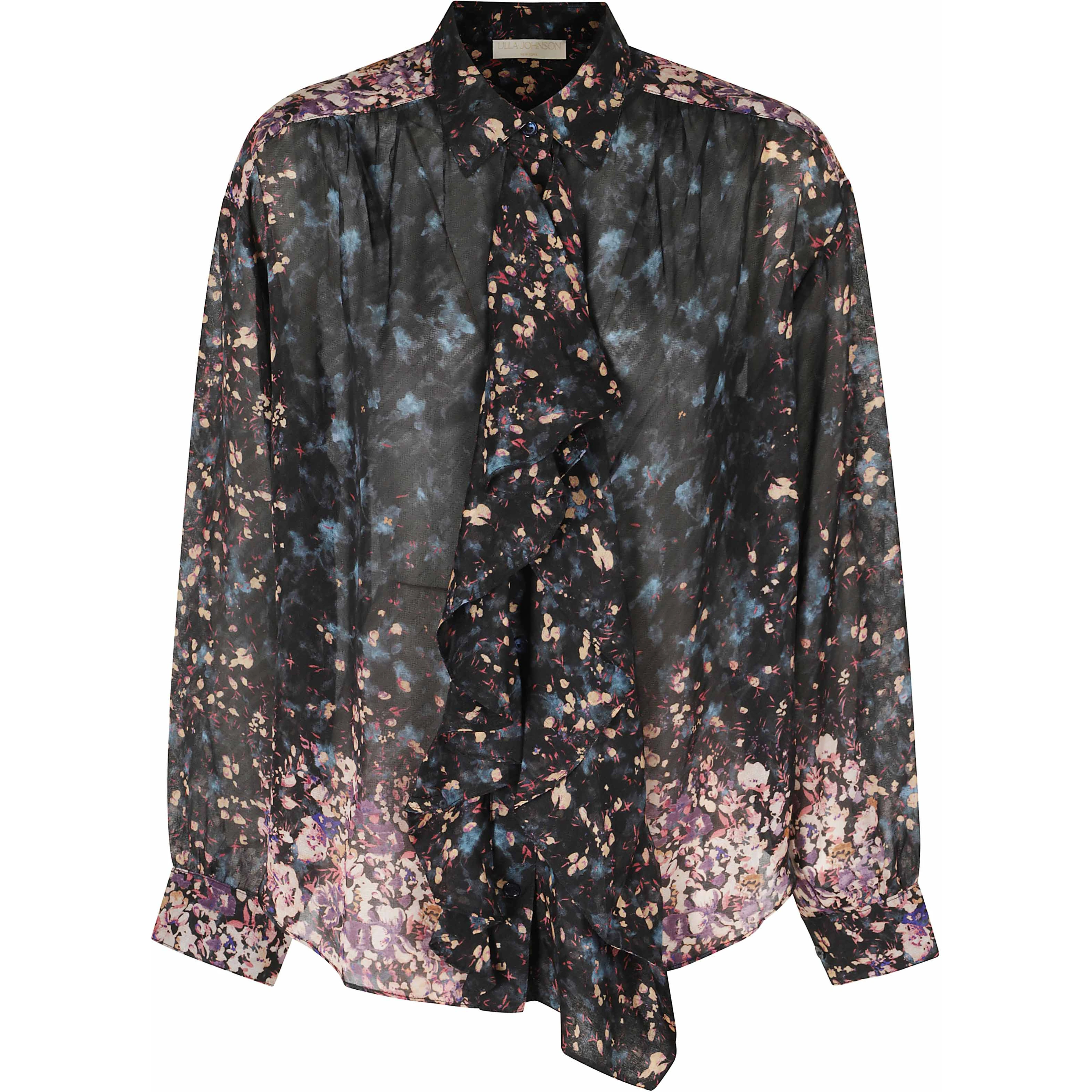 GESTURE LS SILK BLOUSE