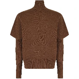 MAGLIA M/M COLLO ALTO CON MANICOTTI