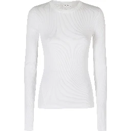 THE ESSENTIAL RIB CREW LS