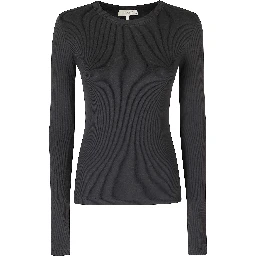 THE ESSENTIAL RIB CREW LS