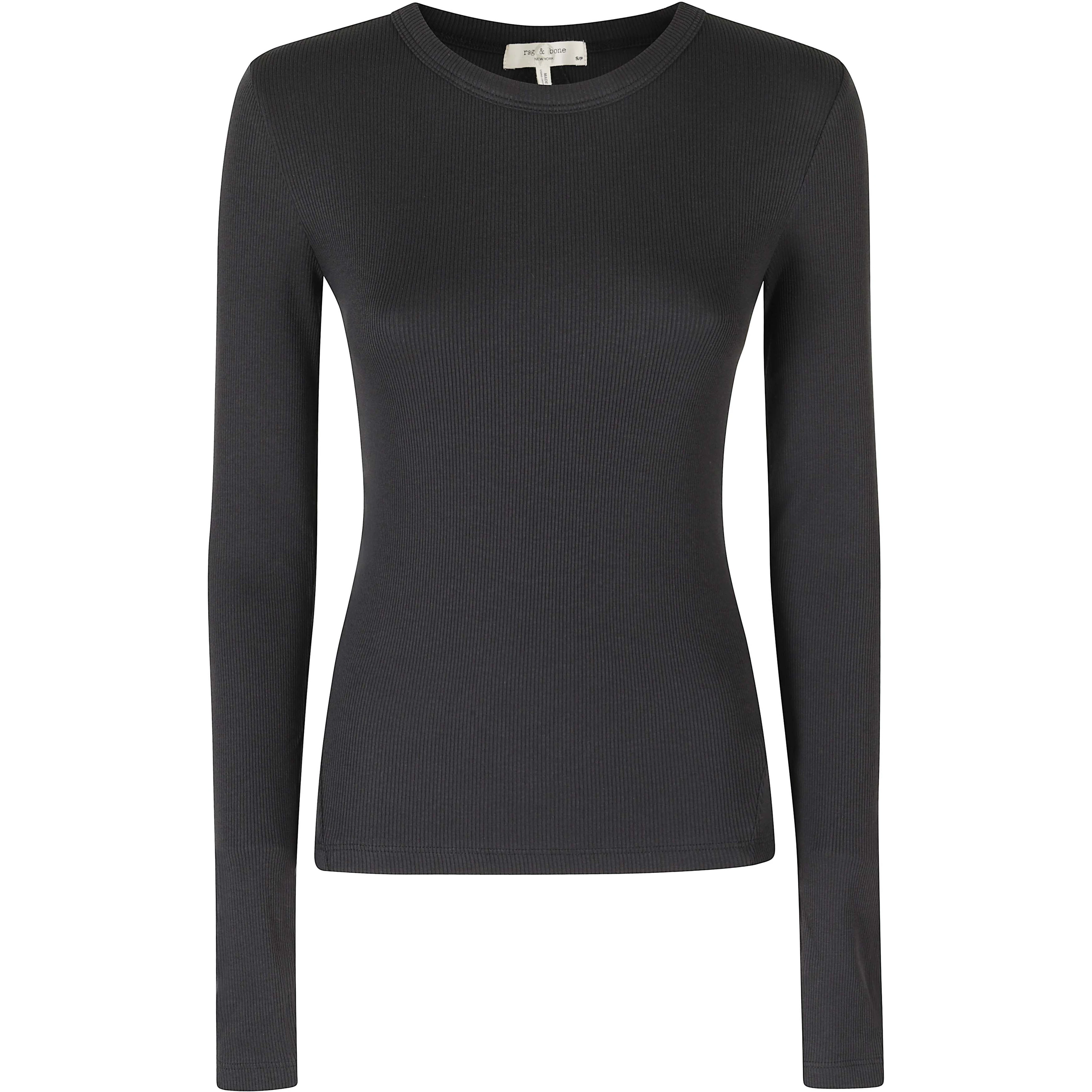 THE ESSENTIAL RIB CREW LS