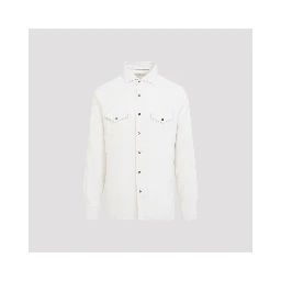 Brunello Cuccinelli Leisure Fit Western Shirt