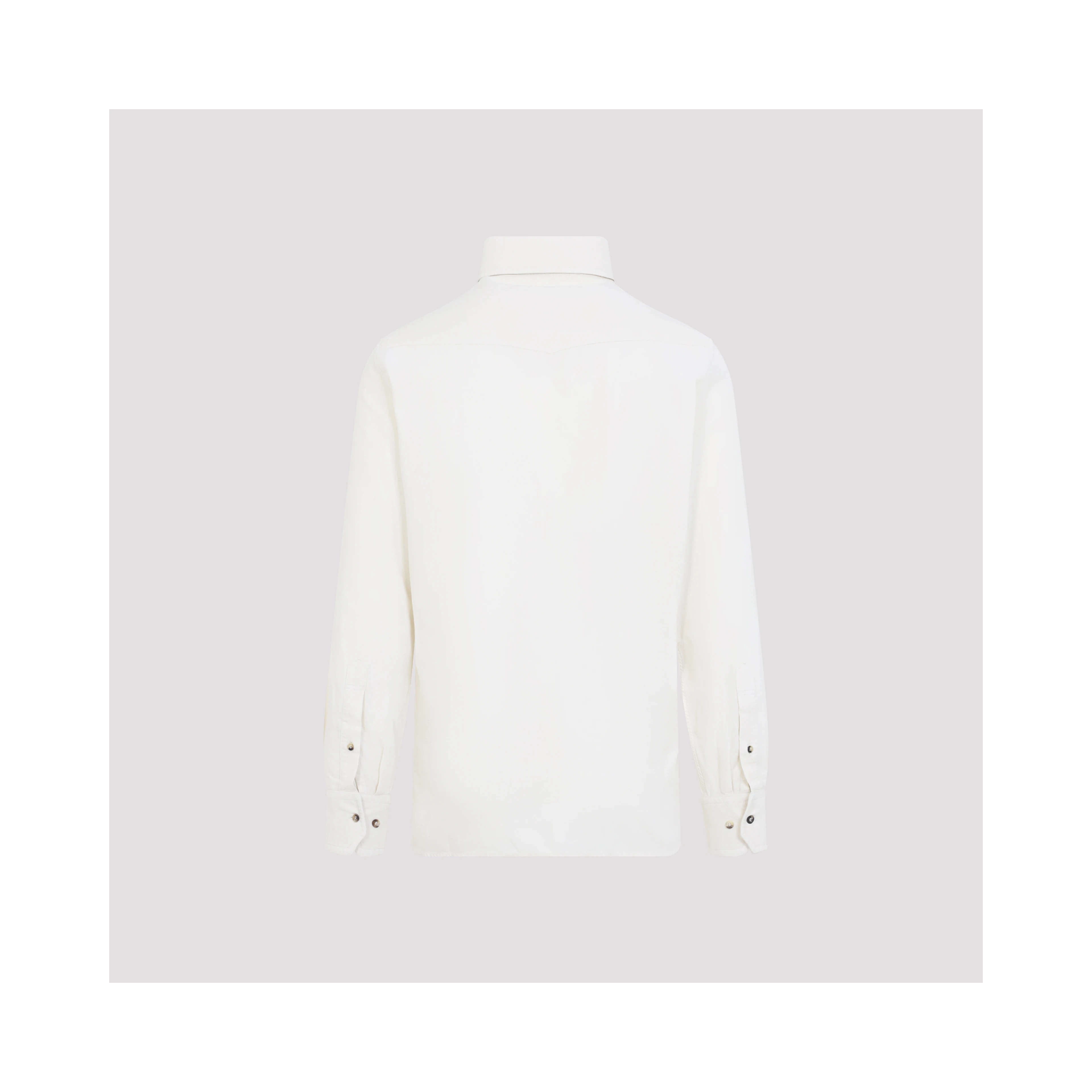 Brunello Cuccinelli Leisure Fit Western Shirt