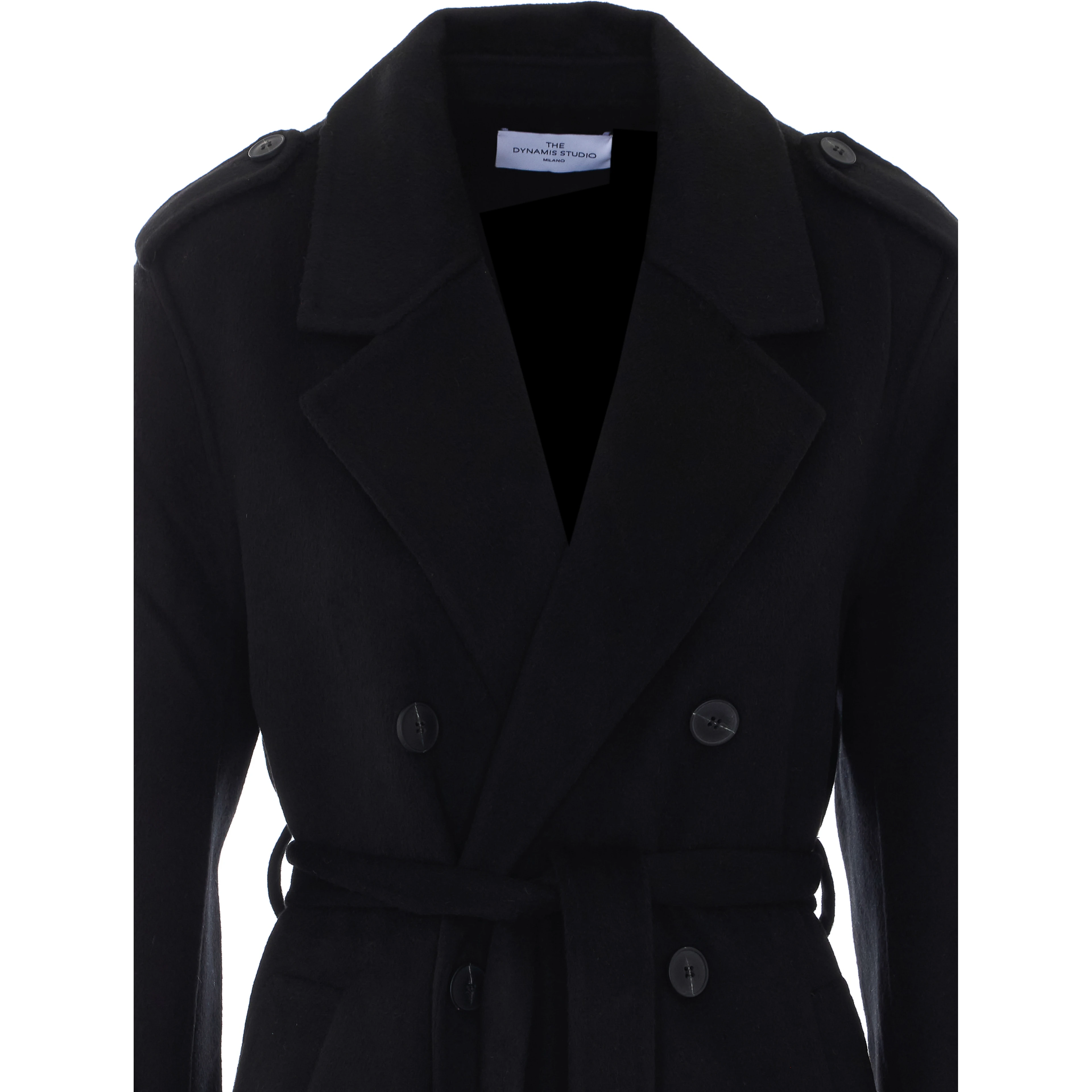 THE DYNAMIS STUDIO Coats Black