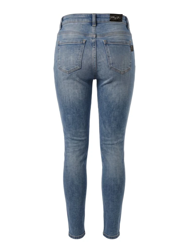 Blue Cotton Women Jean alternative